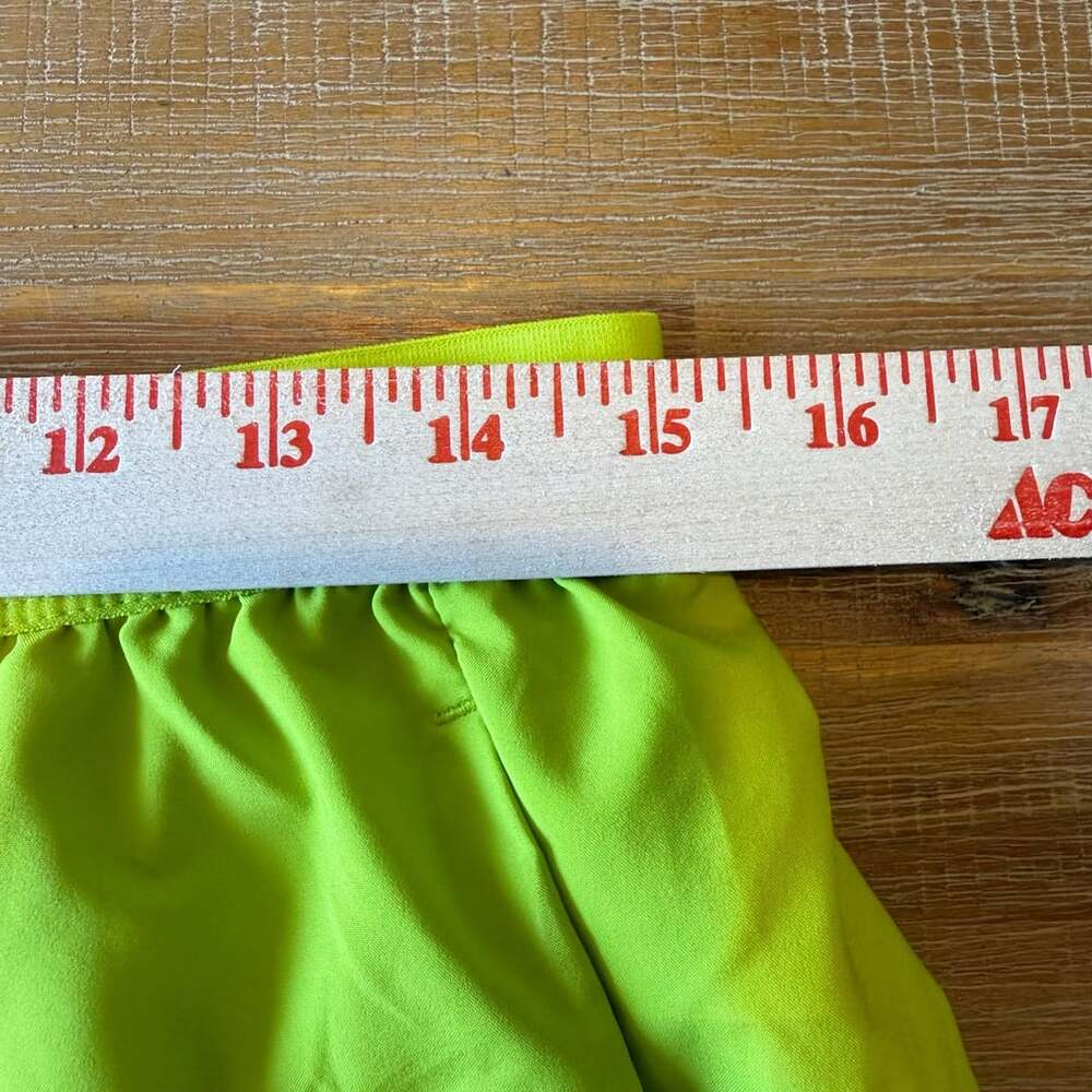 Nike Flex Stride Running Shorts Mens L 7 Inseam Brief Lined Bright Cactus Yellow - Picture 5 of 6